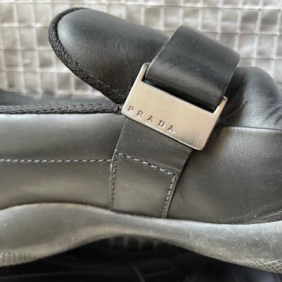 Prada leather slip on size 9 - Picture 4 of 10